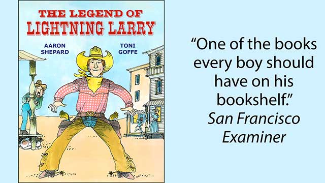 Book trailer for The Legend of Lightning Larry